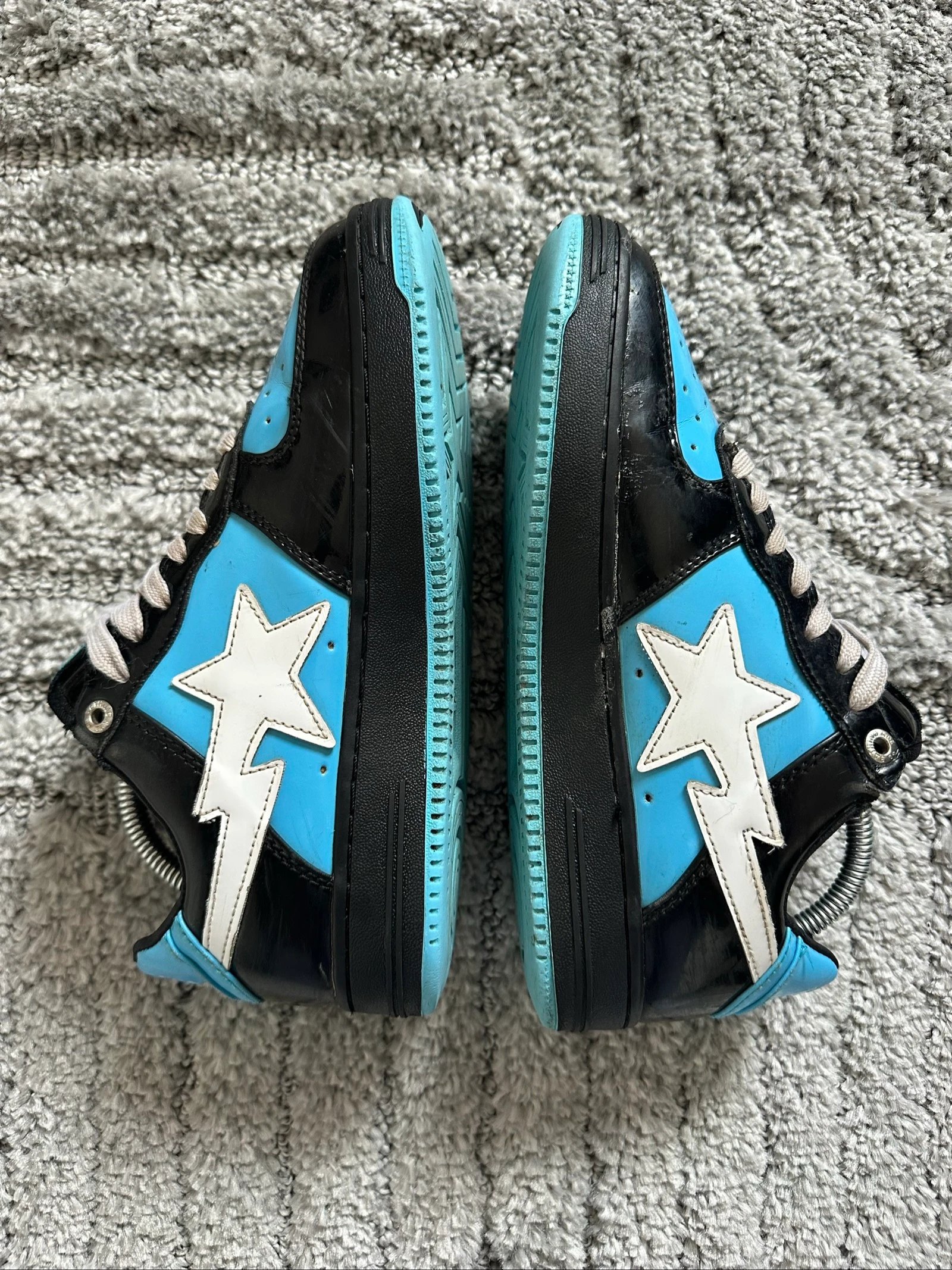 Bape | Bape x Marvel Preto & Azul | Tamanho 40 – photo 7